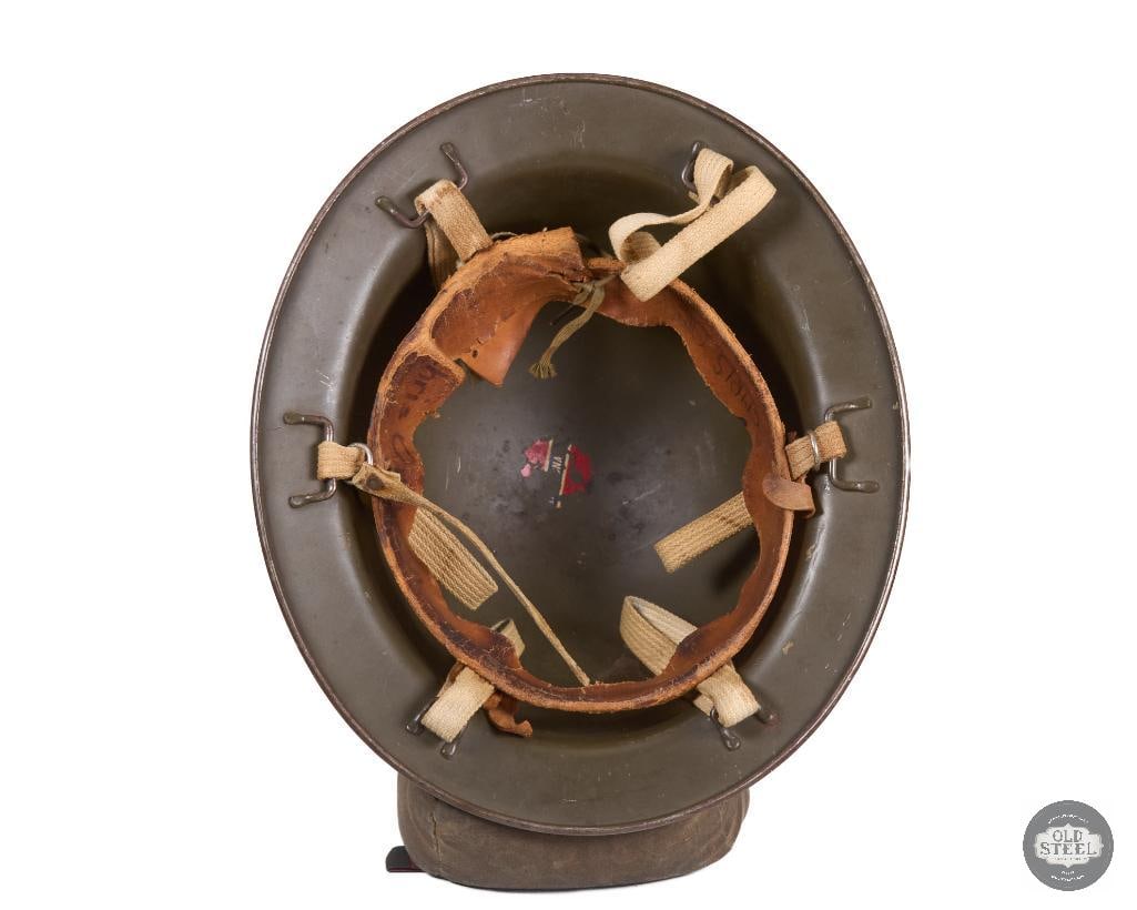 B.F. McDonald Co. Steel Hard Hat Civil Defense Helmet - 5