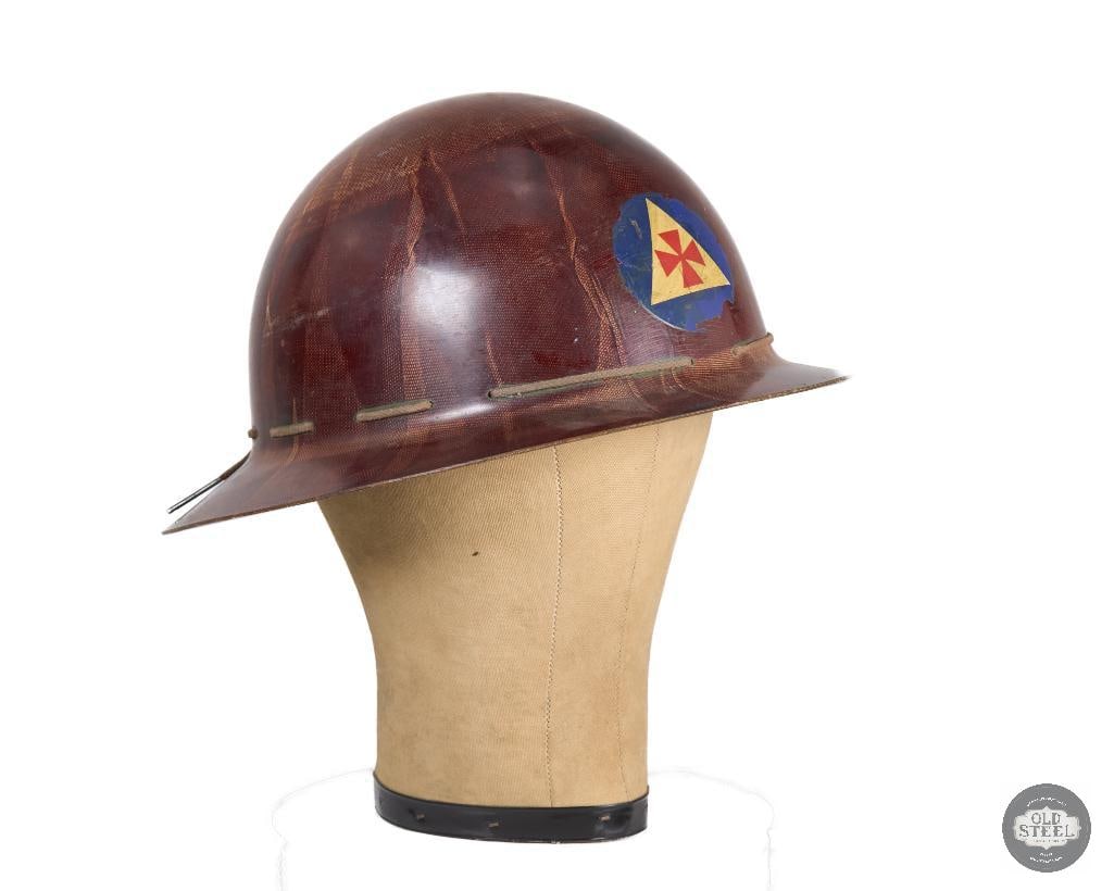 US Civil Defense Helmet made by Mine Safety Appliances WWII (1 of 5)