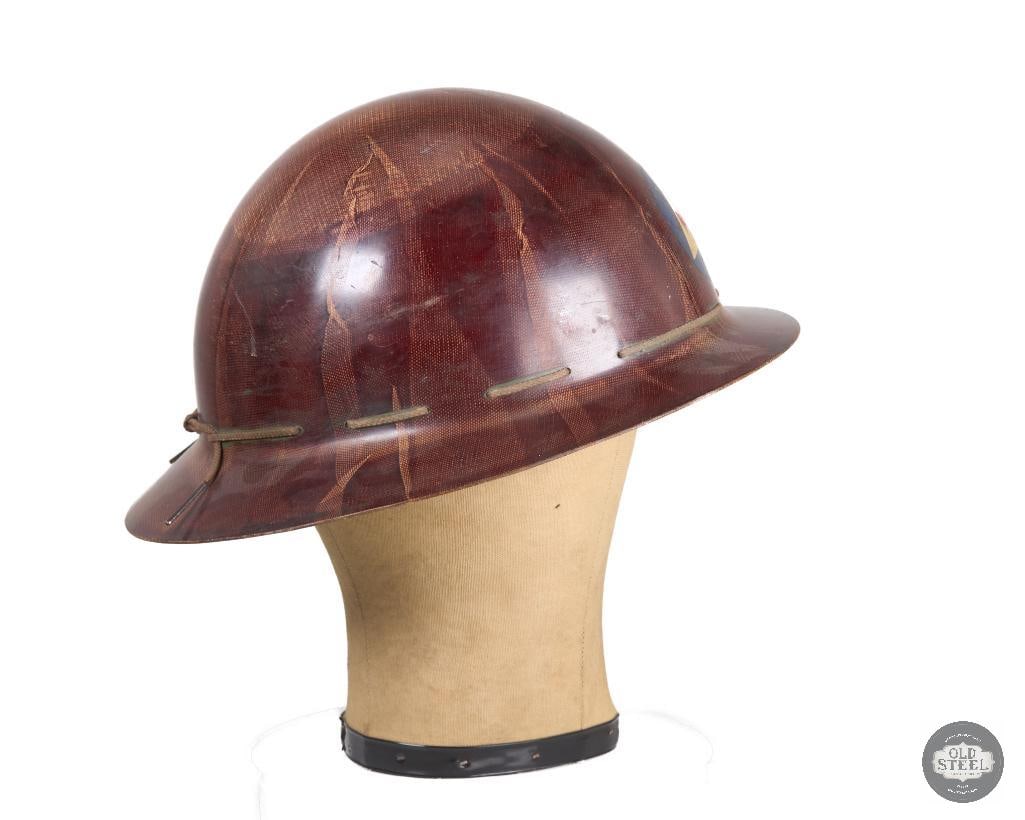 US Civil Defense Helmet made by Mine Safety Appliances WWII - 2
