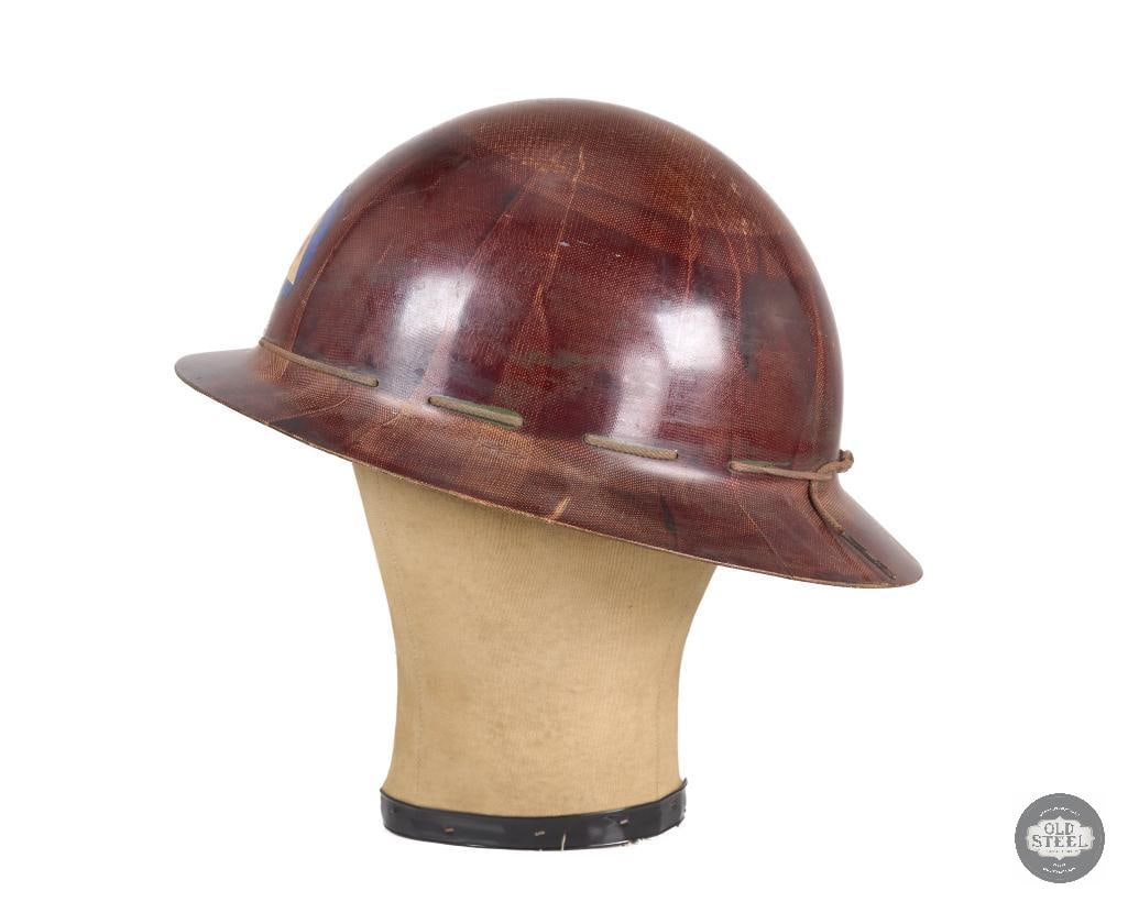 US Civil Defense Helmet made by Mine Safety Appliances WWII - 3