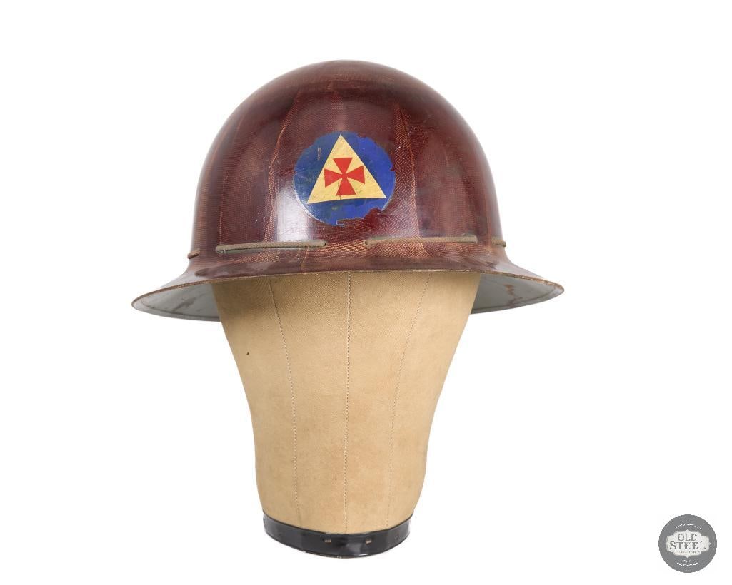 US Civil Defense Helmet made by Mine Safety Appliances WWII - 4