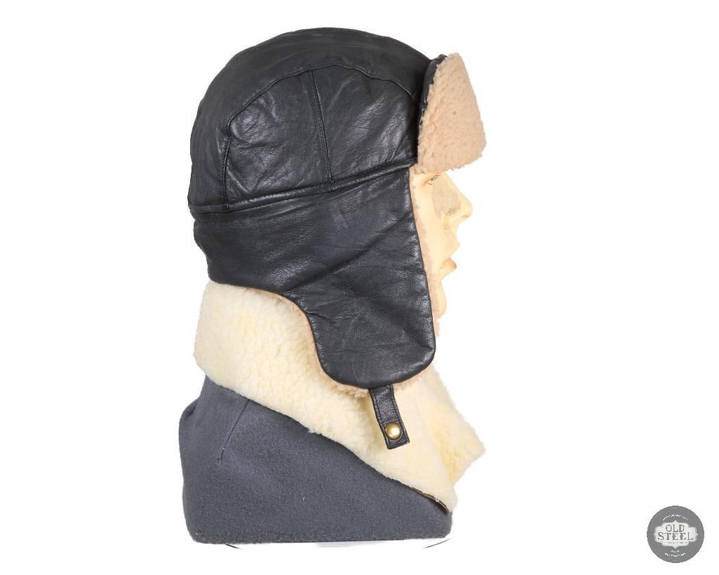 Display Bust with Faux Bomber Flight Helmet and Jacket - 2