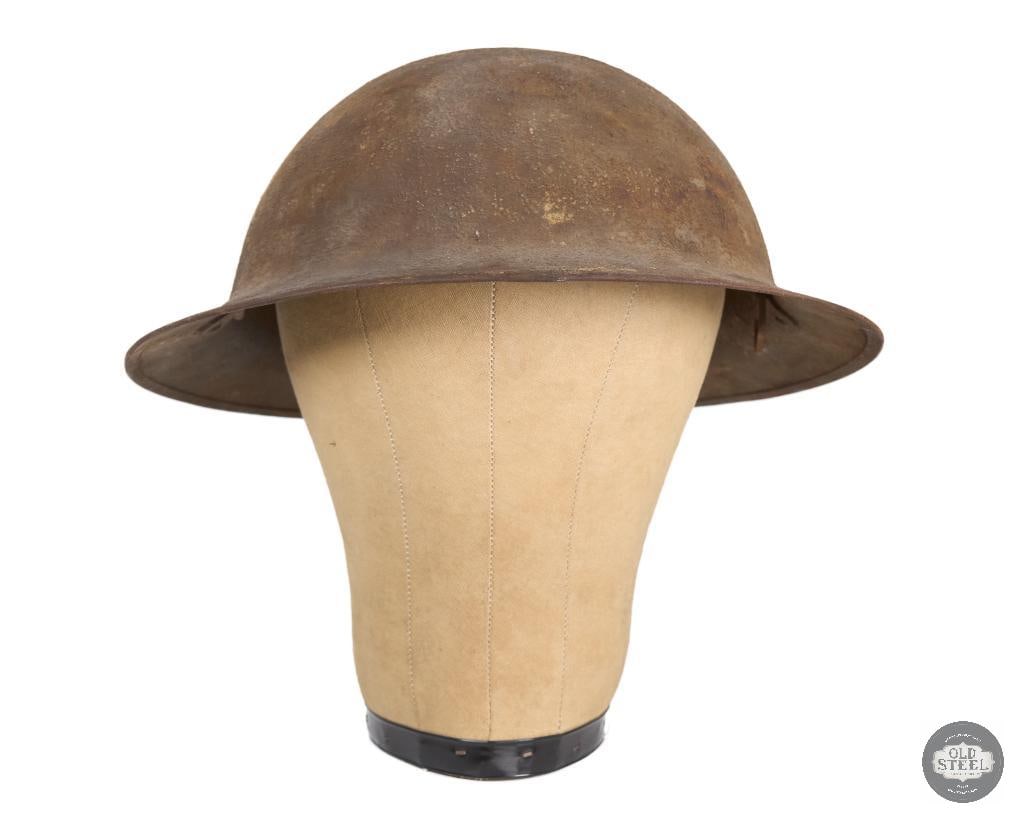 British Mk II Brodie Helmet Shell WWII - 4