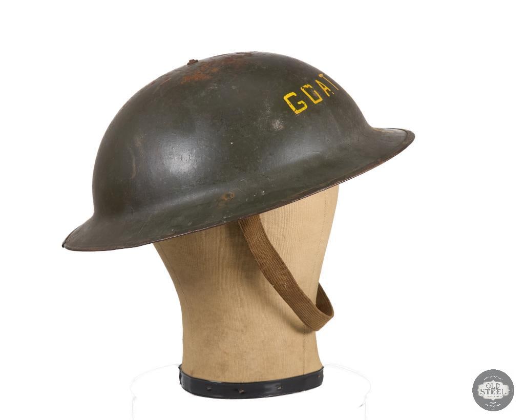 British WWI Mk I 'Goat Walker' Brodie Helmet - 3