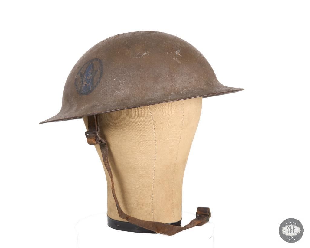 US M1917 WWI Doughboy's Helmet 89th Infantry Decal - ZF 38 Marked: US M1917 WWI Doughboy's Helmet 89th Infantry Decal - ZF 38 Marked THIS ITEM IS AS PICTURED WITH NO FURTHER ATTACHMENTS. ALL SALES ARE FINAL. PLEASE REFER TO THE AUCTION DESCRIPTION, LOT