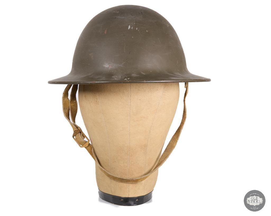 US Civil Defense Helmet/Steel Hard Hat by B.F McDonald Co WWII - 2