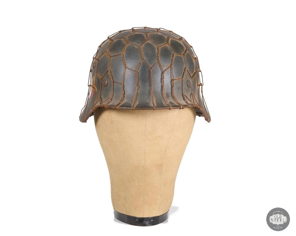 M35 Heer WWII Helmet Chicken Wire Cover - 2