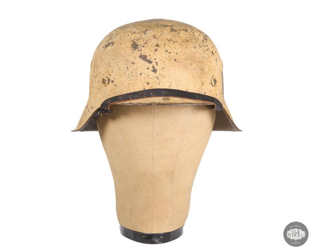German M42 Heer Tan Helmet WWII - 2