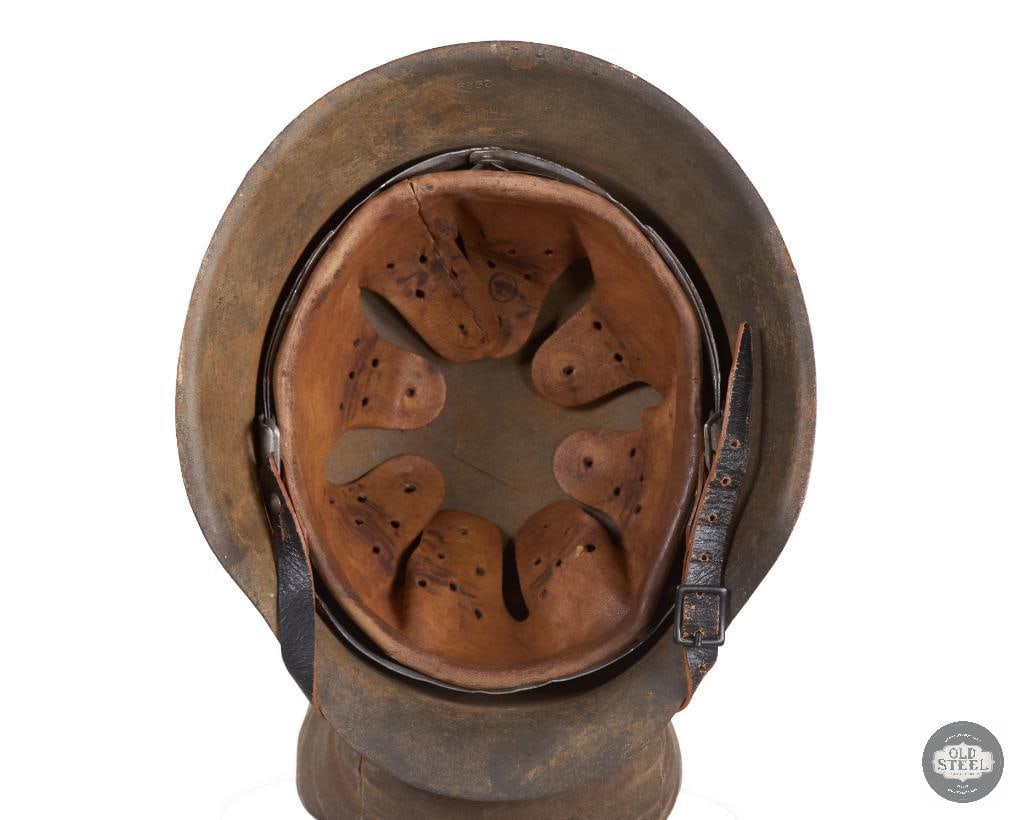 German M42 Heer Tan Helmet WWII - 5