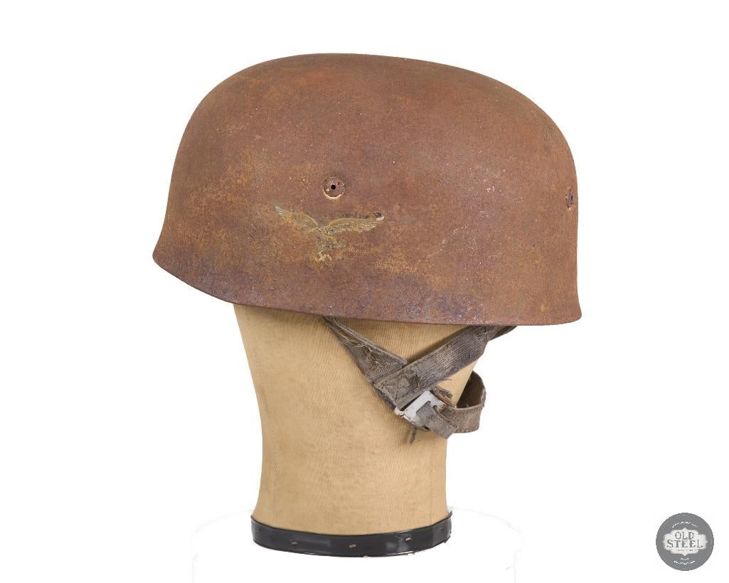 M38 Fallschirmjager Luftwaffe Helmet German WWII - 4