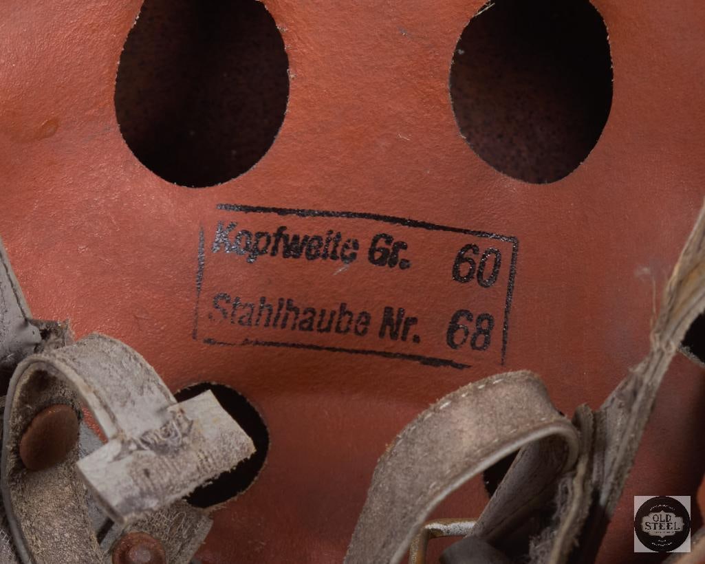 M38 Fallschirmjager Luftwaffe Helmet German WWII - 6