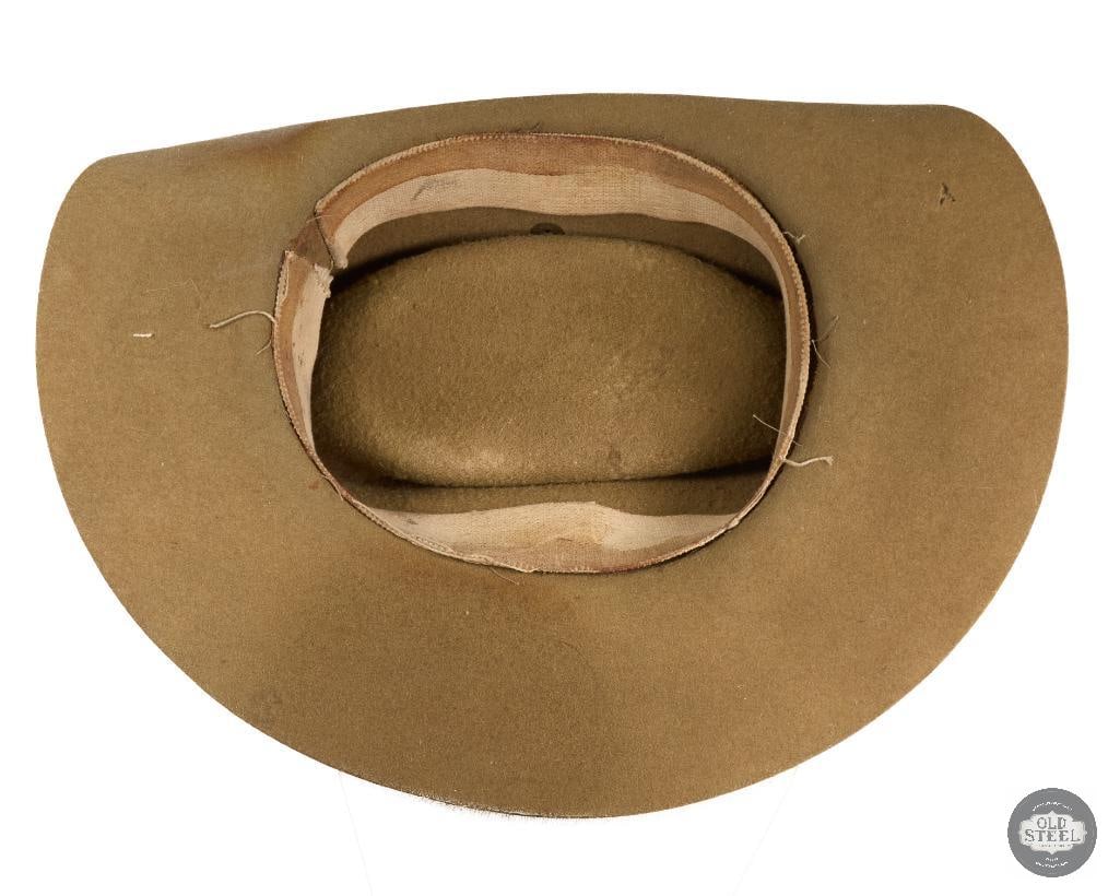 British Commonwealth Forces Slouch Hat - Formation Flash of Headquarters Land Forces Hong Kong WWII - 5