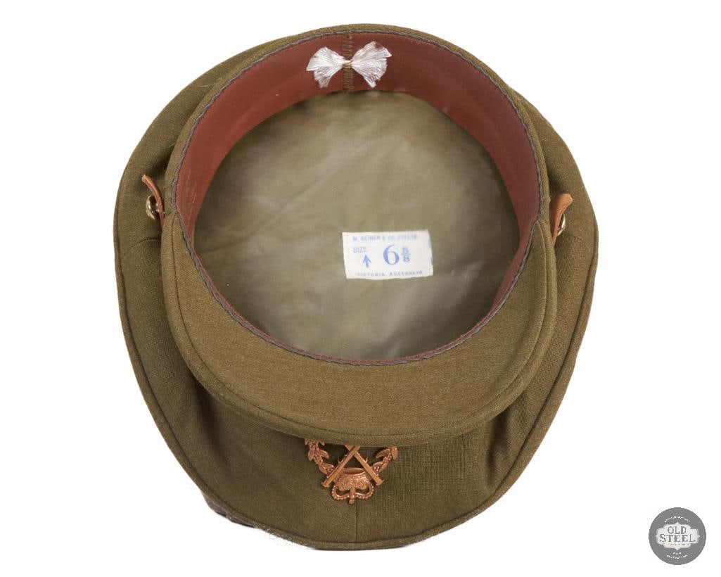 Royal Corps Australian Infantry Peak Cap - 1968-1969 - Size 6-5/8 - 5