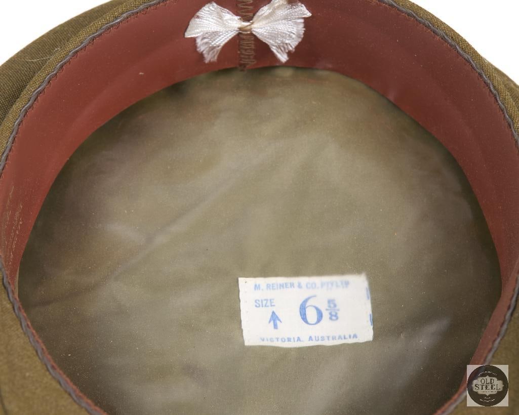 Royal Corps Australian Infantry Peak Cap - 1968-1969 - Size 6-5/8 - 6