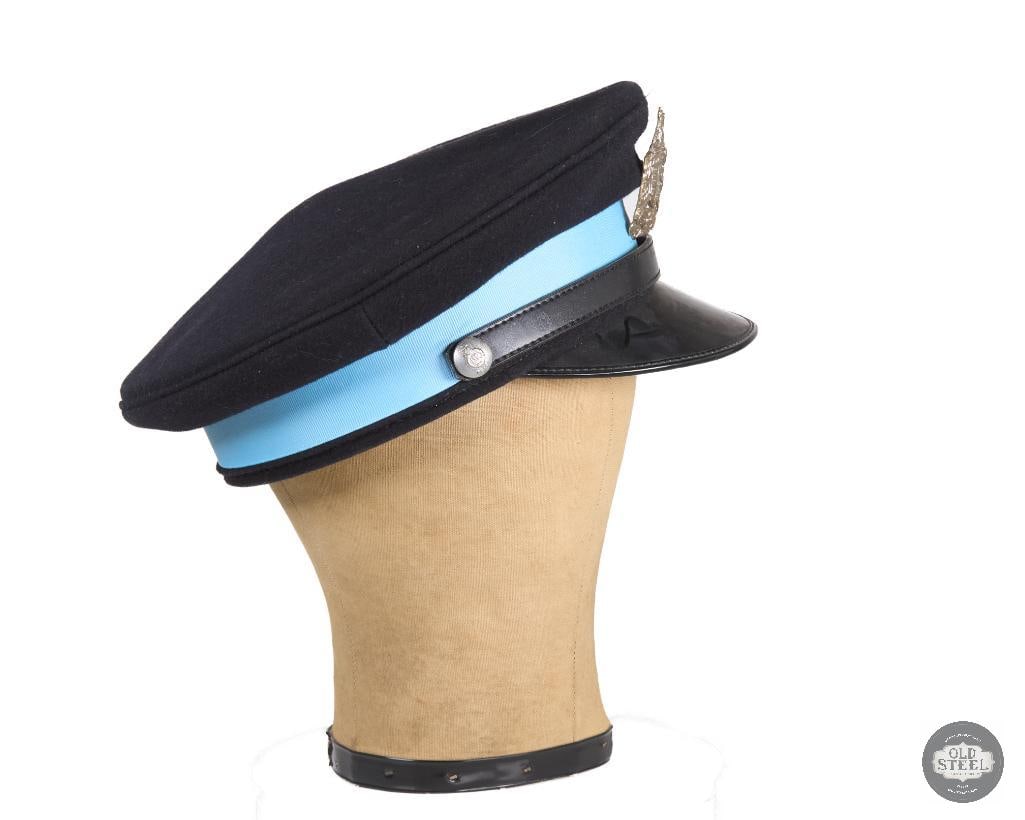 British King Edwards Horse Badge and Buttons on Visor Cap - 3