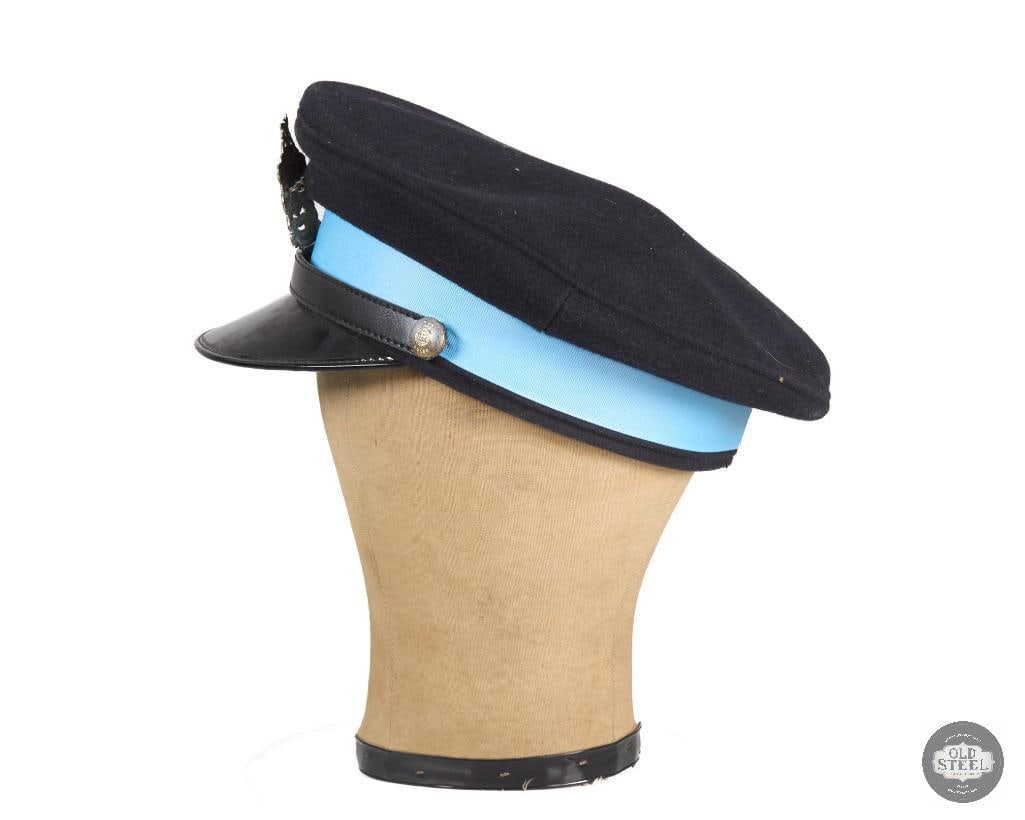 British King Edwards Horse Badge and Buttons on Visor Cap - 4