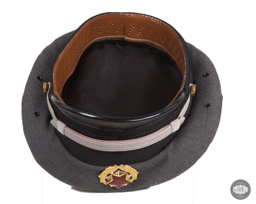 Yugoslav People's Army Officer Visor Cap - 5