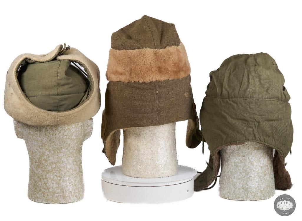Trio of US Military Winter Caps - 3
