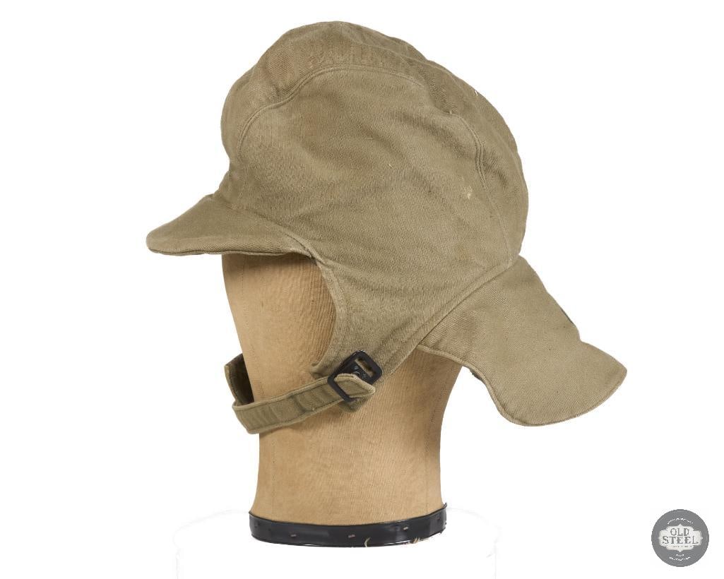 WWII US Navy Foul Weather Desk Cap Size 7 - 5