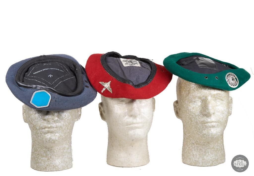 Lot of 3 different Berets: British and French Foreign Legion - 2
