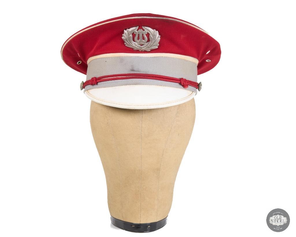 Vintage US Military Band Visor Cap - 2