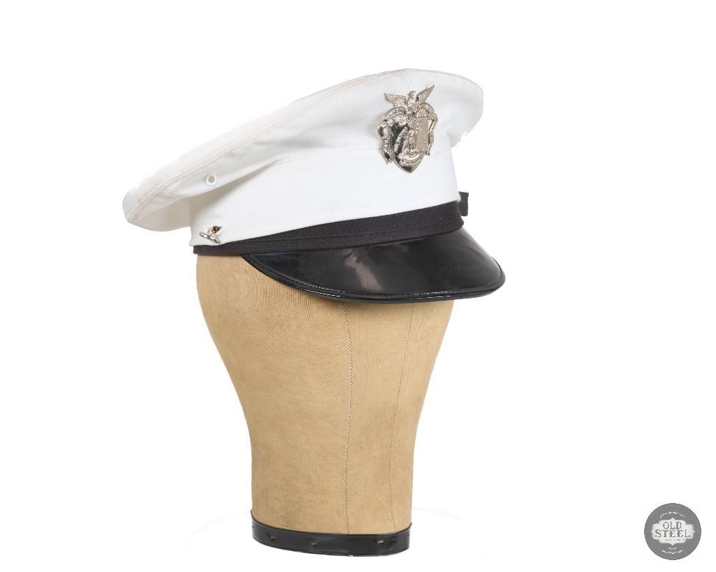 US Fork Union Military Academy Visor Cap: US Fork Union Military Academy Visor Cap THIS ITEM IS AS PICTURED WITH NO FURTHER ATTACHMENTS. ALL SALES ARE FINAL. PLEASE REFER TO THE AUCTION DESCRIPTION, LOT #1 DESCRIPTION AND TERMS