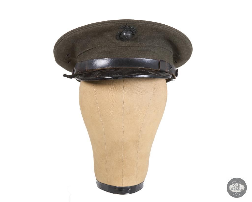 Vintage USMC Visor Cap Vietnam War Era - 2