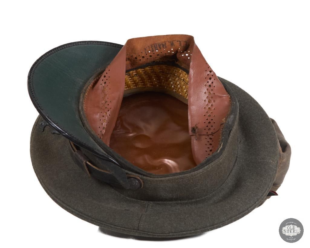 Vintage USMC Visor Cap Vietnam War Era - 6