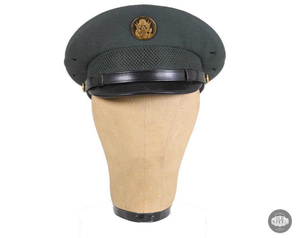 US Army Officer's Visor Cap Vietnam War - 2