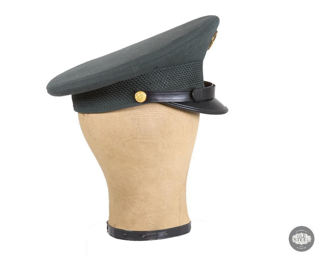 US Army Officer's Visor Cap Vietnam War - 3