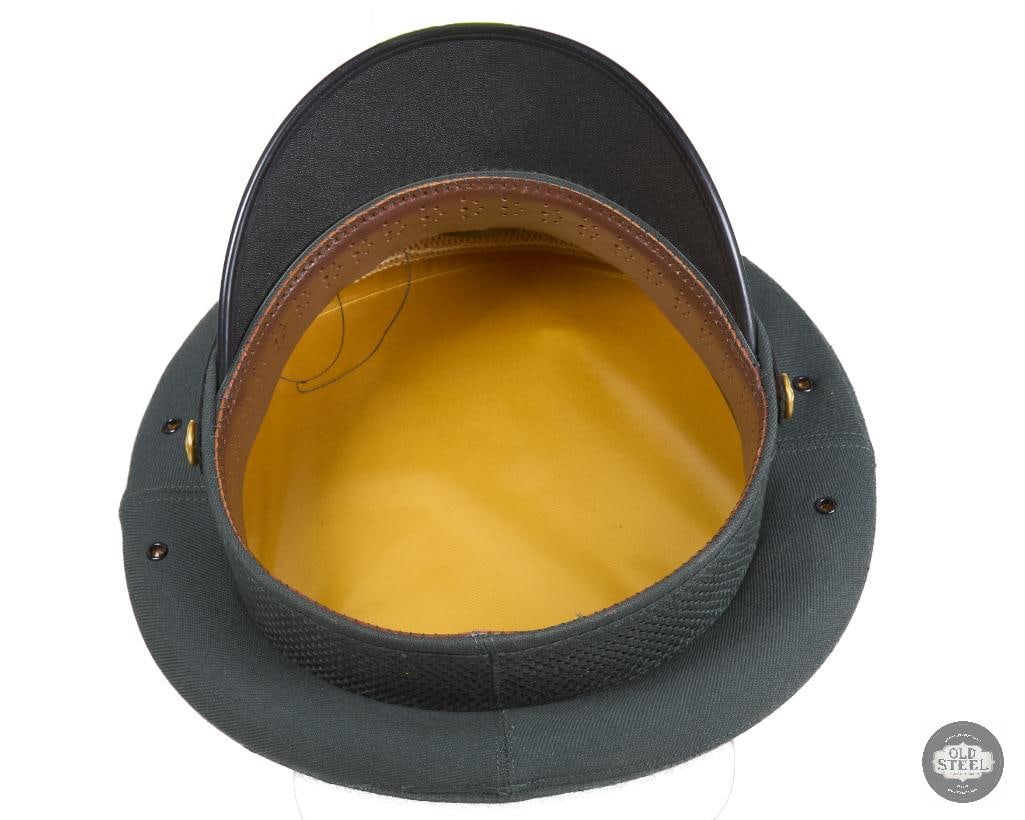 US Army Officer's Visor Cap Vietnam War - 4