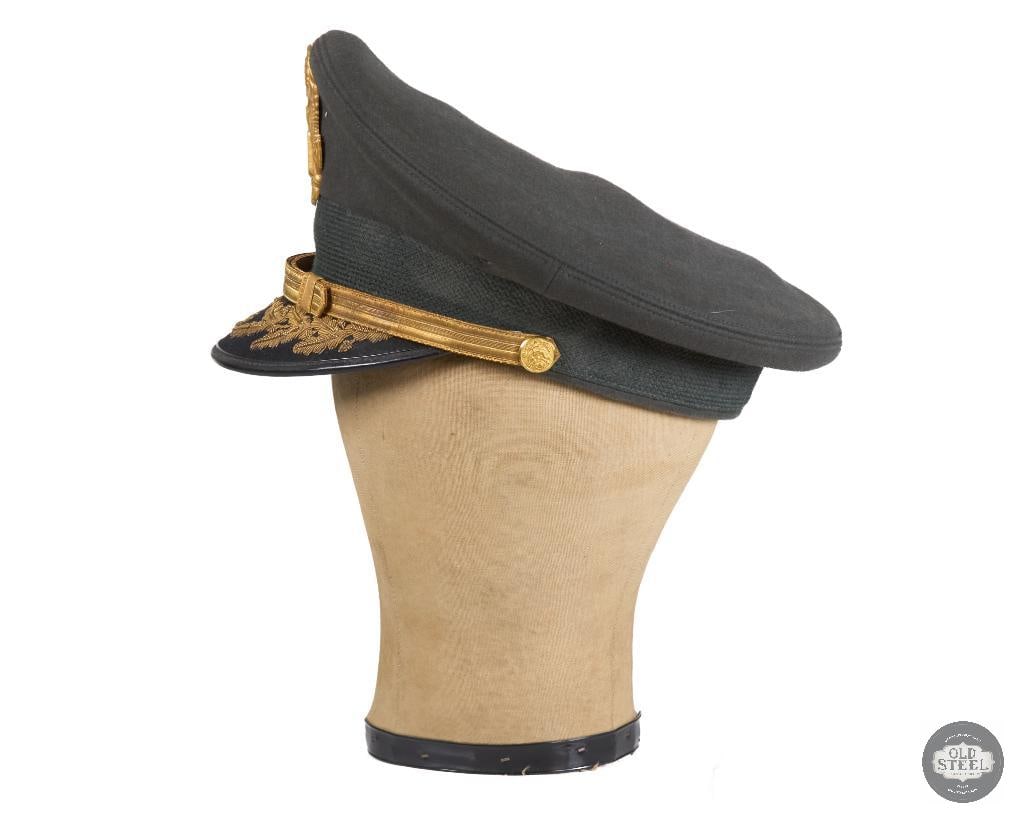 Vintage US Army Officer's Visor Cap - 4