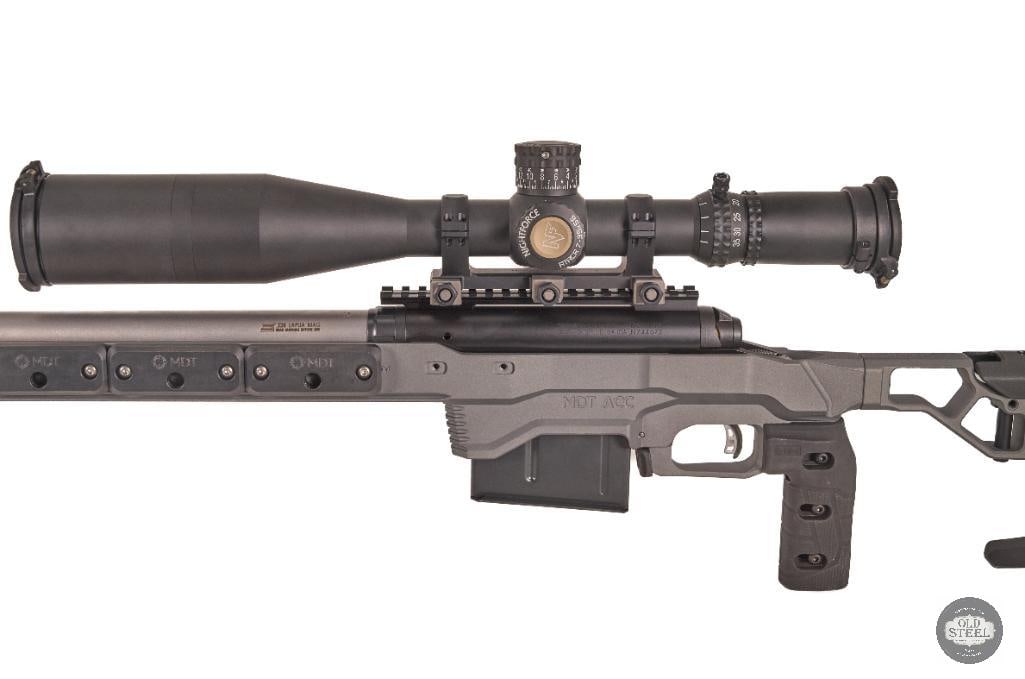 Savage Model 110 Elite Precision .338 Lapua Magnum MDT Chassis, Weights & Nightforce ATACR 7-35x56 - 10
