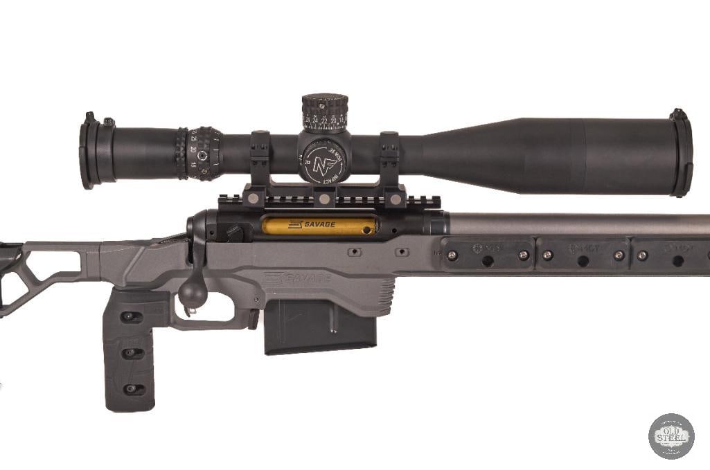 Savage Model 110 Elite Precision .338 Lapua Magnum MDT Chassis, Weights & Nightforce ATACR 7-35x56 - 4