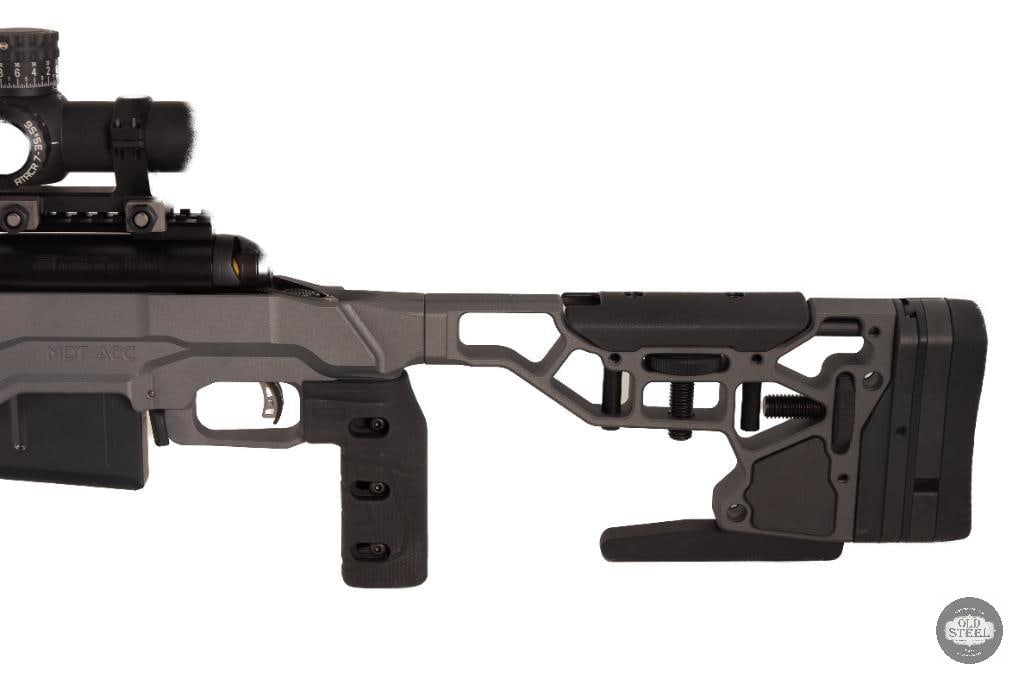 Savage Model 110 Elite Precision .338 Lapua Magnum MDT Chassis, Weights & Nightforce ATACR 7-35x56 - 9