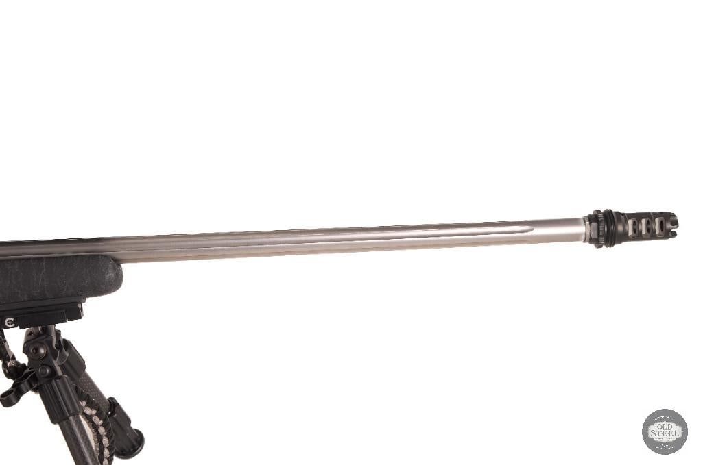 Sako A7 .300 Win Mag Fluted Barrel, Dead Air Muzzle Brake & Nikon Black FX1000 - 4