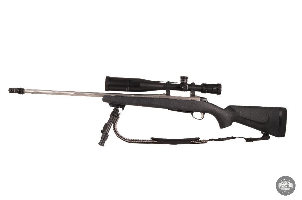 Sako A7 .300 Win Mag Fluted Barrel, Dead Air Muzzle Brake & Nikon Black FX1000 - 8