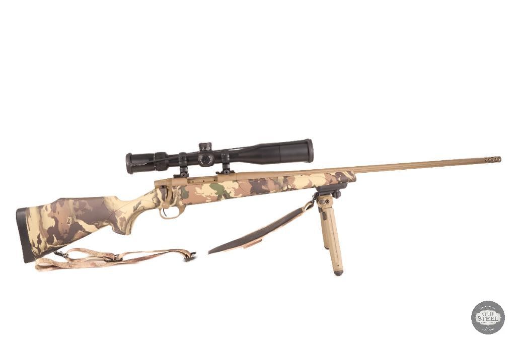 Weatherby Vanguard 6.5 Creedmoor Camo Stock, FDE Cerakote, Vortex Diamondback Tactical 4-16x - 2