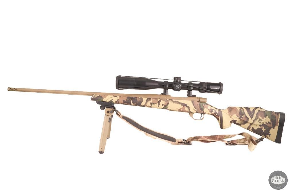 Weatherby Vanguard 6.5 Creedmoor Camo Stock, FDE Cerakote, Vortex Diamondback Tactical 4-16x - 3