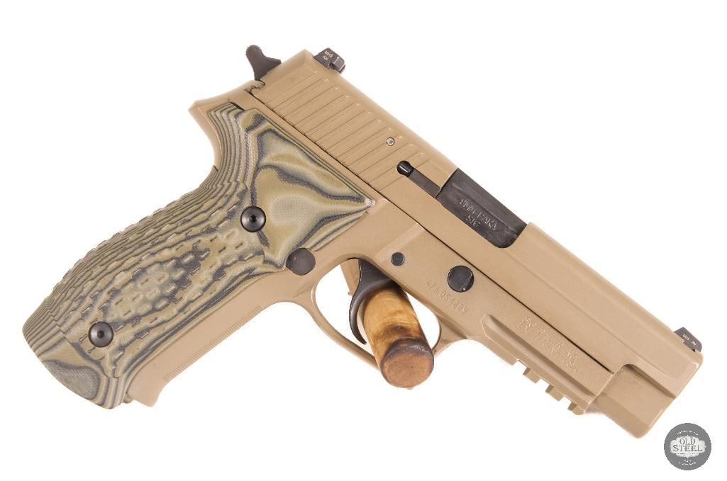 Sig Sauer P226 MK-25-D 9mm MK25 FDE Tan Semi Automatic Pistol with Box - 2