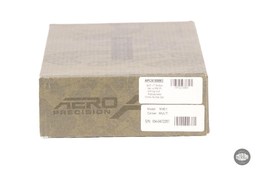 Rare Aero Precision M4E1 Limited Edition Snakeskin Cerakote AR15 W Rainier Match Barrel - 10