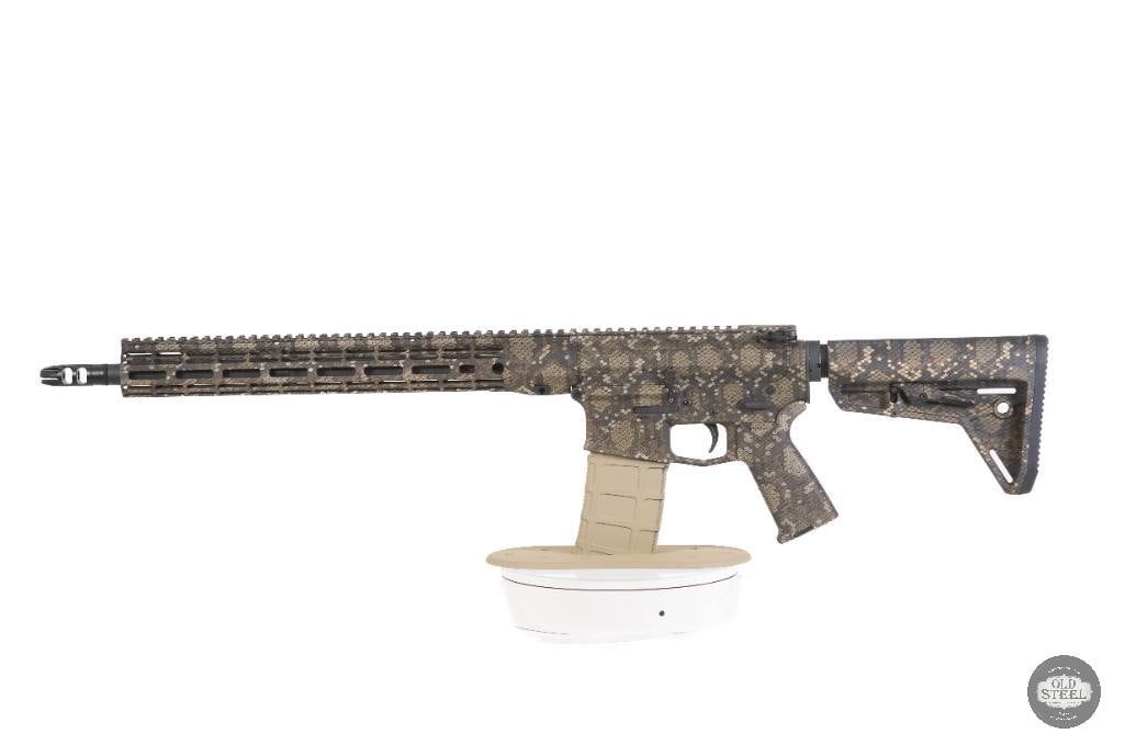 Rare Aero Precision M4E1 Limited Edition Snakeskin Cerakote AR15 W Rainier Match Barrel - 7