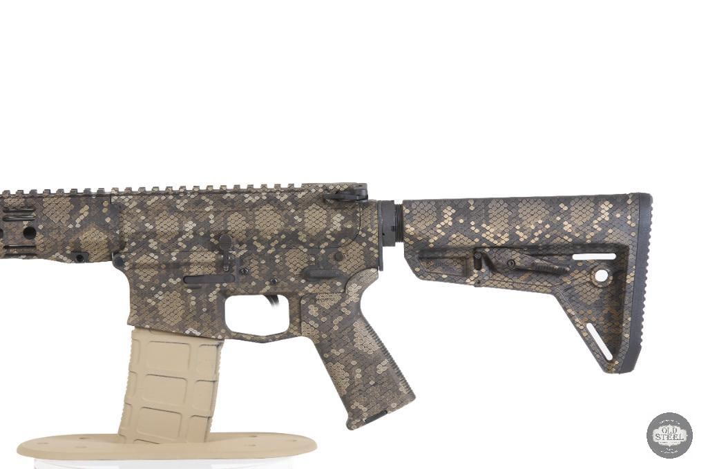 Rare Aero Precision M4E1 Limited Edition Snakeskin Cerakote AR15 W Rainier Match Barrel - 8