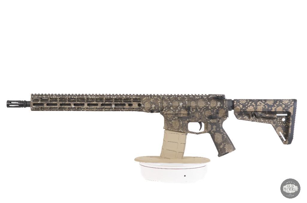 Rare Aero Precision M4E1 Limited Edition Snakeskin Cerakote AR15 W Rainier Match Barrel - 6