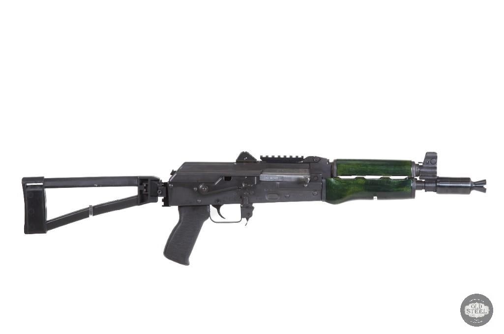 Beautiful Zastava ZPAP92 7.62x39 Green Laminate Wood Folding Brace AK Pistol: Up for auction is a Zastava ZPAP92 chambered in 7.62x39. Built on the renowned Serbian AK platform, the ZPAP92 delivers the rugged reliability and hard-hitting performance that have made Kalashnikov-p
