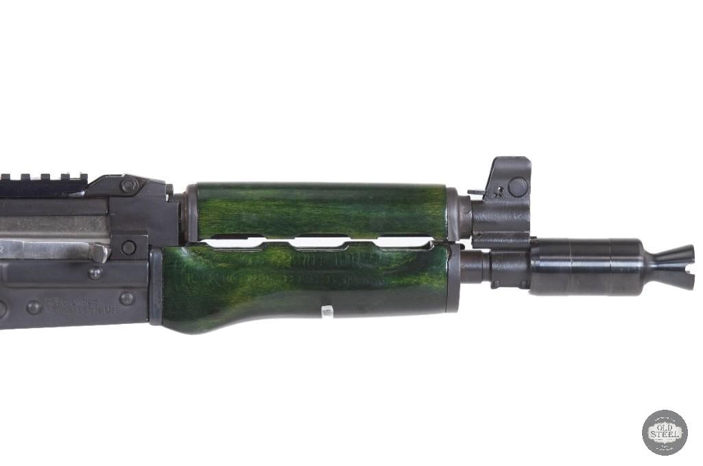 Beautiful Zastava ZPAP92 7.62x39 Green Laminate Wood Folding Brace AK Pistol - 4
