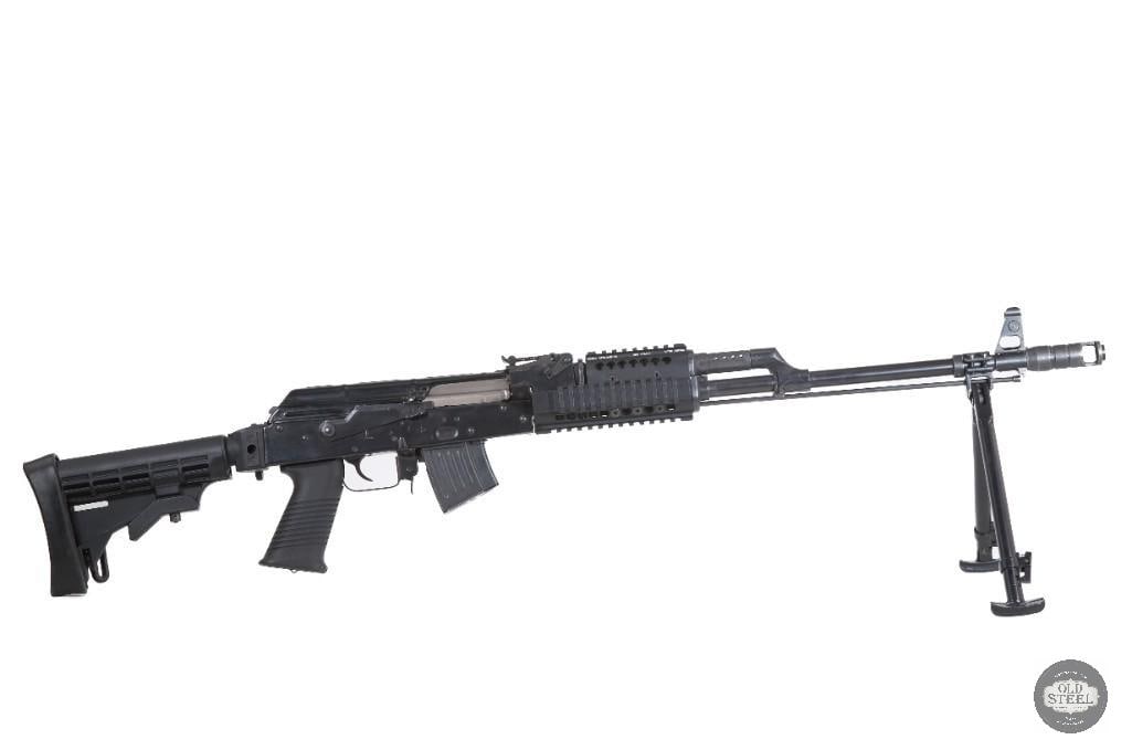 Scarce Norinco NHM91 7.62x39 RPK Style Rifle Midwest Industries Quad Rail Adjustable Stock: Up for auction is a Norinco NHM91 chambered in 7.62x39. This Chinese-imported rifle is built on the heavy-duty RPK-style platform, offering increased rigidity, durability, and a distinctive profile co