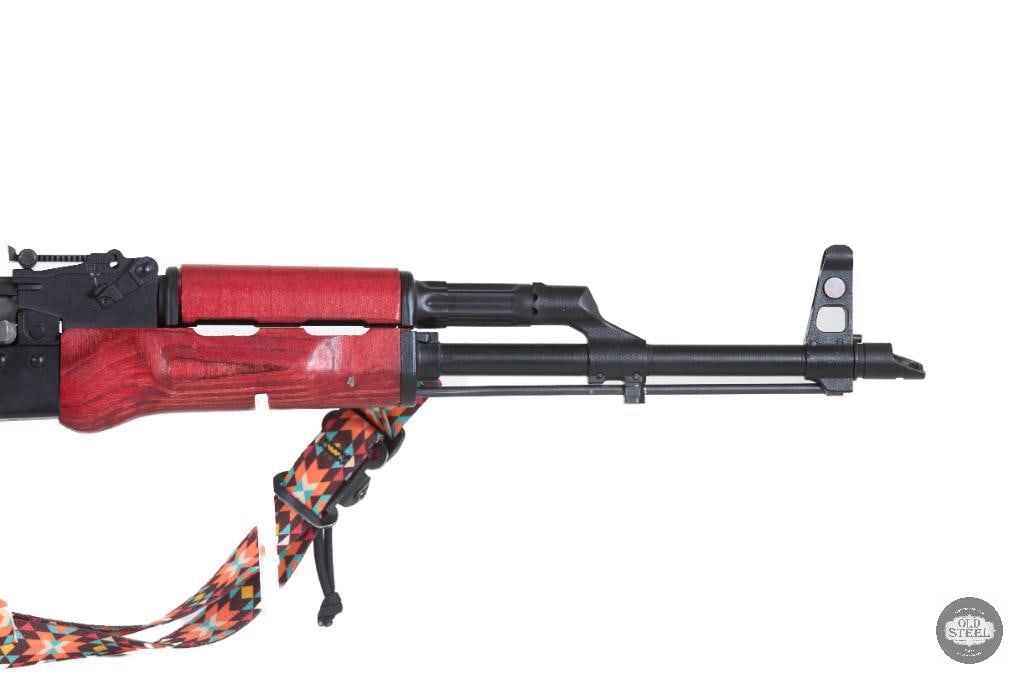 Beautiful Polish Arms of America AKM 7.62x39 Red Laminate Furniture Wellsmade Sling - 4