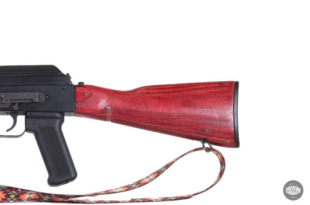 Beautiful Polish Arms of America AKM 7.62x39 Red Laminate Furniture Wellsmade Sling - 8