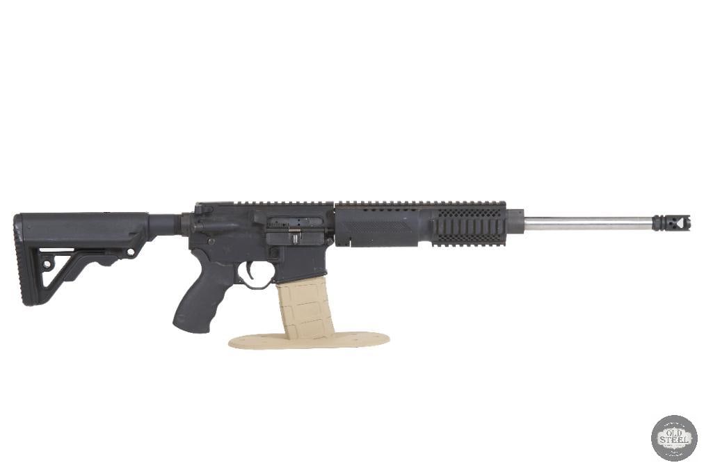 Desirable Rock River Arms LAR-15 Stainless Barrel Free Float AR15 Precision Rifle: Up for auction is a Rock River Arms LAR-15 chambered in 5.56 NATO. Built by one of the most respected names in the AR industry, this rifle combines accuracy-focused features with the proven reliabilit